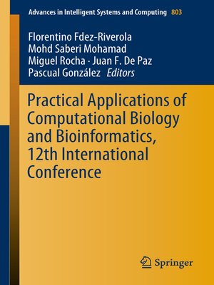 cover image of Practical Applications of Computational Biology and Bioinformatics, 12th International Conference